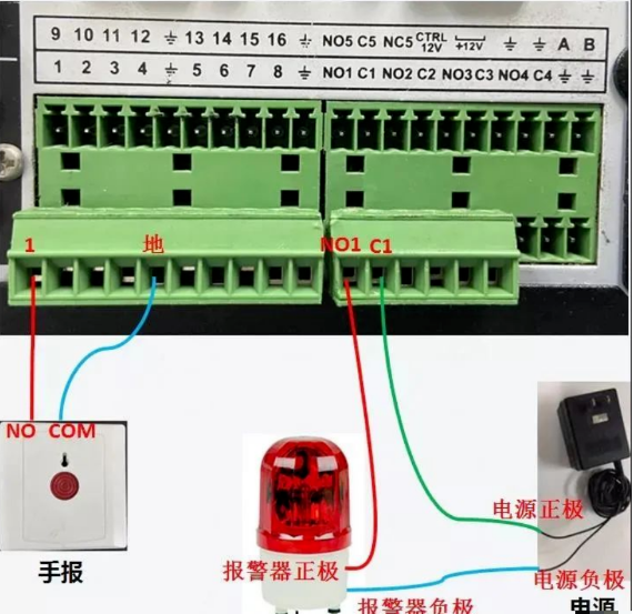 錄像機(jī)報警接線到底怎么接？