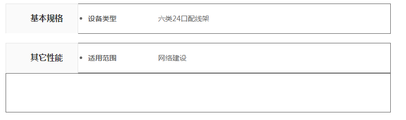 六類24口配線架(圖2)